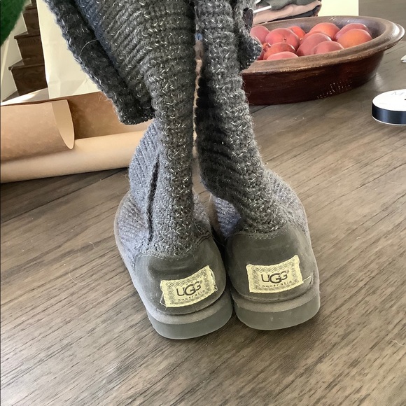 UGG Metallic Knit Boots - Picture 4 of 8